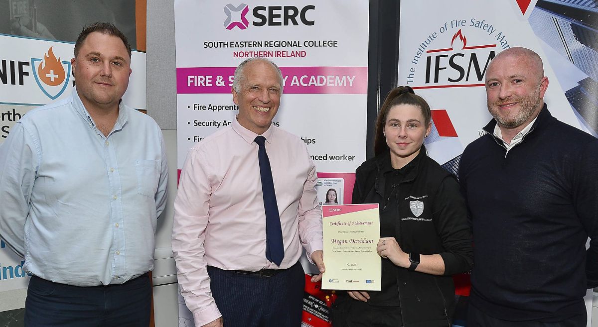 Megan Davidson Level 3 Security Systems Apprenticeship